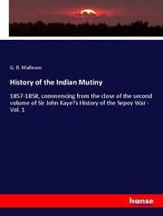 Cover von History of the Indian Mutiny