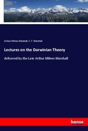 Cover von Lectures on the Darwinian Theory
