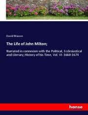 Cover von The Life of John Milton;