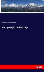 Cover von Ichthyologische Beiträge