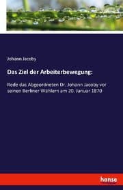 Cover von Das Ziel der Arbeiterbewegung: