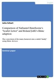 Cover von Comparison of Nathaniel Hawthorne's 'Scarlet Letter' and Roland Joffé's filmic adaption
