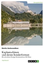 Cover von Kaplanturbinen und deren Sonderformen