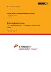 Cover von China in South Sudan