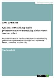 Cover von Qualitätsentwicklung durch prozessorientierte Steuerung in der Praxis Sozialer Arbeit
