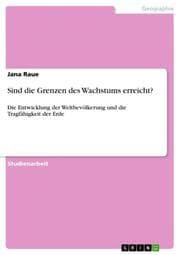 Cover von Sind die Grenzen des Wachstums erreicht?