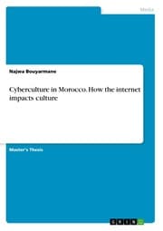Cover von Cyberculture in Morocco. How the internet impacts culture