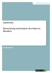 Cover von Betrachtung und Analyse des Islam in Brasilien