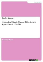 Cover von Combating Climate Change. Fisheries and Aquaculture in Zambia