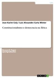 Cover von Constitucionalismo e democracia na África