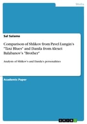 Cover von Comparison of Shlikov from Pavel Lungin's 'Taxi Blues' and Danila from Alexei Balabanov's 'Brother'
