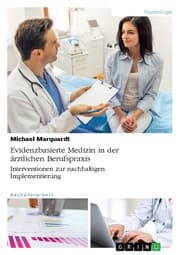 Cover von Evidenzbasierte Medizin in der ärztlichen Berufspraxis. Interventionen zur nachhaltigen Implementierung