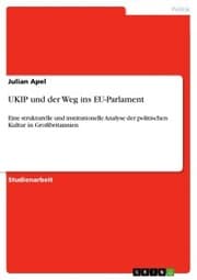 Cover von UKIP und der Weg ins EU-Parlament