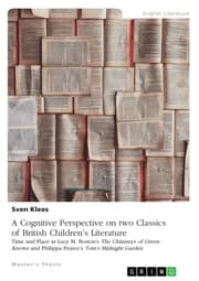 Cover von A Cognitive Perspective on two Classics of British Children's Literature