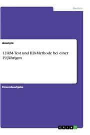Cover von 12-RM-Test und ILB-Methode bei einer 19-Jährigen
