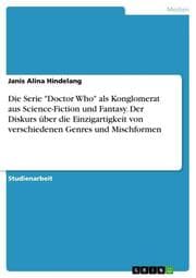 Cover von Die Serie 'Doctor Who' als Konglomerat aus Science-Fiction und Fantasy. Der Diskurs über die Einzigartigkeit von verschiedenen Genres und Mischformen