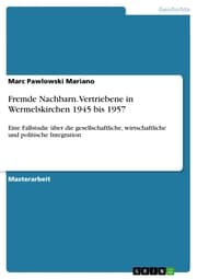 Cover von Fremde Nachbarn. Vertriebene in Wermelskirchen 1945 bis 1957