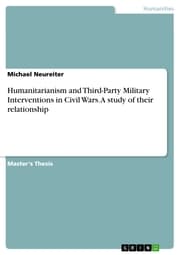 Cover von Humanitarianism and Third-Party Military Interventions in Civil Wars. A study of their relationship
