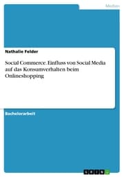 Cover von Social Commerce. Einfluss von Social Media auf das Konsumverhalten beim Onlineshopping
