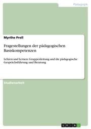 Cover von Fragestellungen der pädagogischen Basiskompetenzen