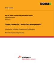 Cover von Digital Concept for 'Health Care Management I'