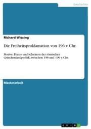 Cover von Die Freiheitsproklamation von 196 v. Chr.