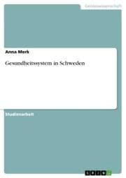 Cover von Gesundheitssystem in Schweden