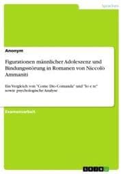 Cover von Figurationen männlicher Adoleszenz und Bindungsstörung in Romanen von Niccolò Ammaniti