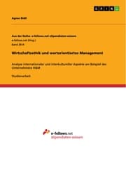 Cover von Wirtschaftsethik und wertorientiertes Management