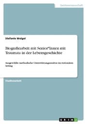 Cover von Biografiearbeit mit Senior