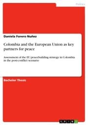 Cover von Colombia and the European Union as key partners for peace