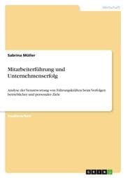 Cover von Mitarbeiterführung und Unternehmenserfolg