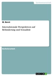 Cover von Intersektionale Perspektiven auf Behinderung und Sexualität