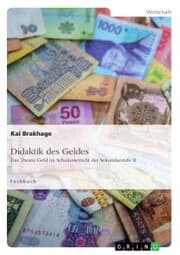 Cover von Didaktik des Geldes. Das Thema Geld im Schulunterricht der Sekundarstufe II