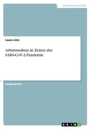Cover von Arbeitsschutz in Zeiten der SARS-CoV-2-Pandemie