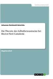 Cover von Die Theorie des Selbstbewusstseins bei Hector-Neri Castañeda
