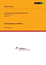Cover von The Development of Writing