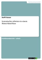 Cover von Systemisches Arbeiten in einem Mutter-Kind-Haus