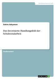 Cover von Das favorisierte Handlungsfeld der Schulsozialarbeit