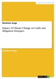 Cover von Impact of Climate Change on Cattle and Mitigation Strategies