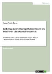 Cover von Einbezug mehrsprachiger Schülerinnen und Schüler in den Deutschunterricht