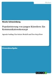 Cover von Popularisierung von jungen Künstlern. Ein Kommunikationskonzept