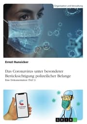 Cover von Das Coronavirus unter besonderer Berücksichtigung polizeilicher Belange