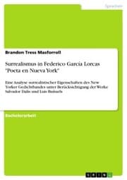 Cover von Surrealismus in Federico García Lorcas 'Poeta en Nueva York'