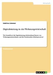 Cover von Digitalisierung in der Wohnungswirtschaft