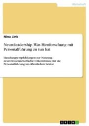 Cover von Neuroleadership. Was Hirnforschung mit Personalführung zu tun hat