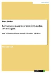 Cover von Konsumentenskepsis gegenüber Smarten Technologien