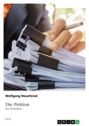 Cover von Die Petition