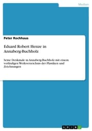 Cover von Eduard Robert Henze in Annaberg-Buchholz