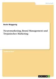 Cover von Neuromarketing, Brand Management und Trojanisches Marketing